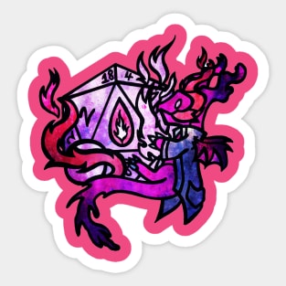 Classy Dragons - Sorceror Sticker